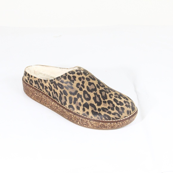 Lucky Brand Shoes - Lucky Brand Leopard Print Shoes sz 11 NEW Women Tamala Clog Slip on Flat